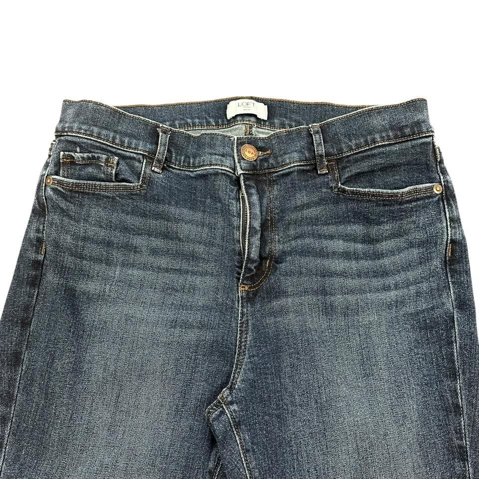 LOFT PETITE FLARE JEANS 39 Sz 10 PETITE