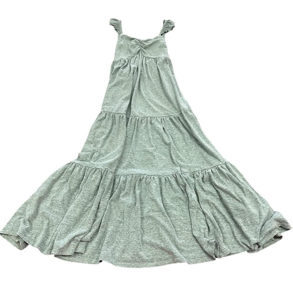 MIKEY & JOEY GREEN MAXI DRESS 139 XS