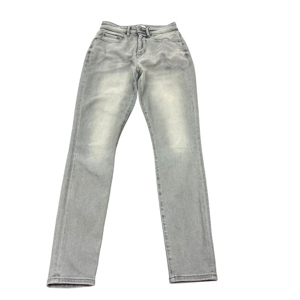 LOFT CURVY SCULPT JEGGINGS GRAY JEANS 170 Sz 0/25