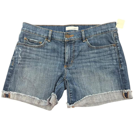 LOFT DENIM SHORTS 87 Sz 2/26
