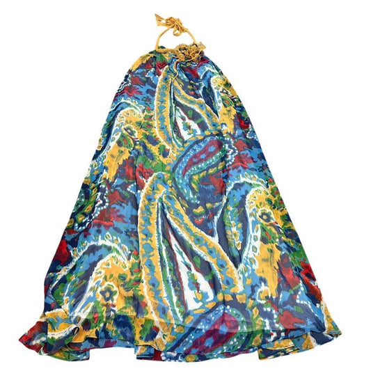 COLORFUL PAISLEY MAXI DRESS 139 MEDIUM