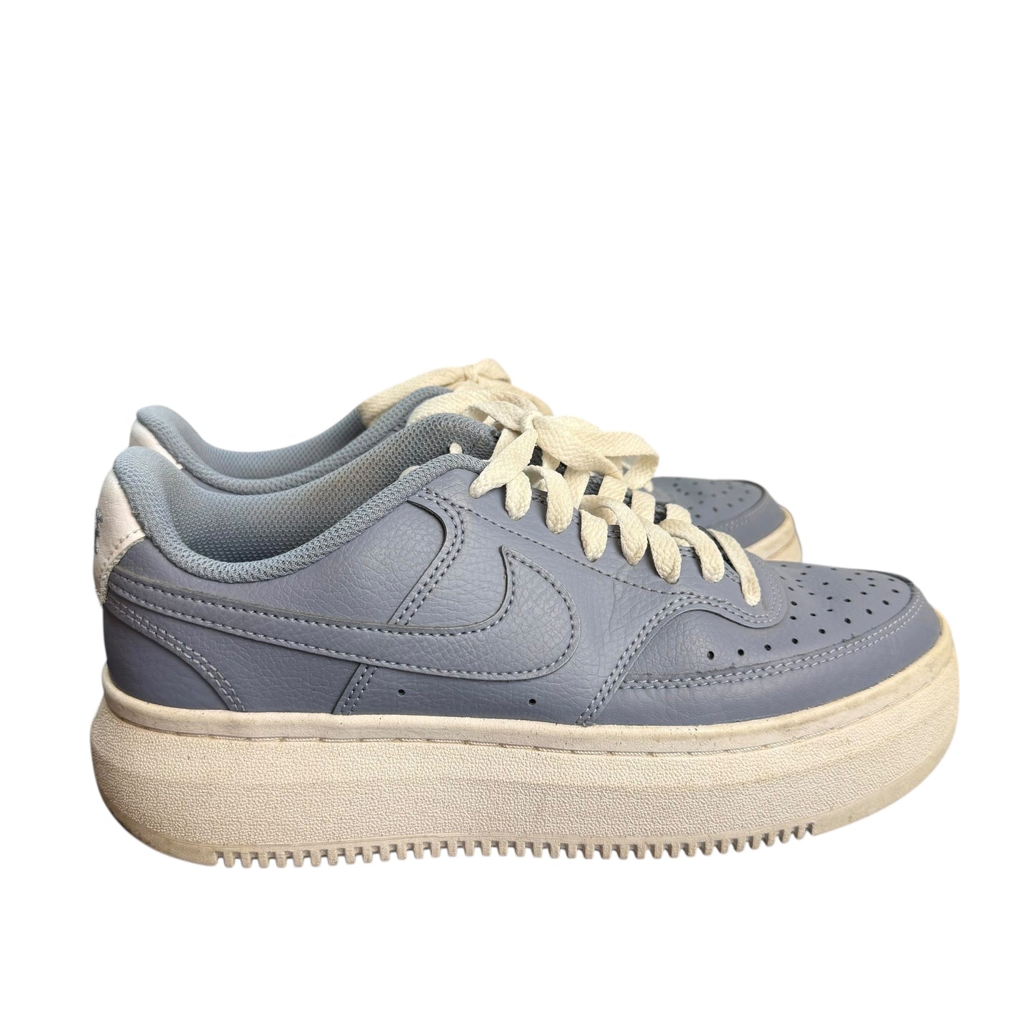 NIKE COURT VISION ALTA ASHEN SLATE PLATFORM SNEAKERS 100 SZ 9