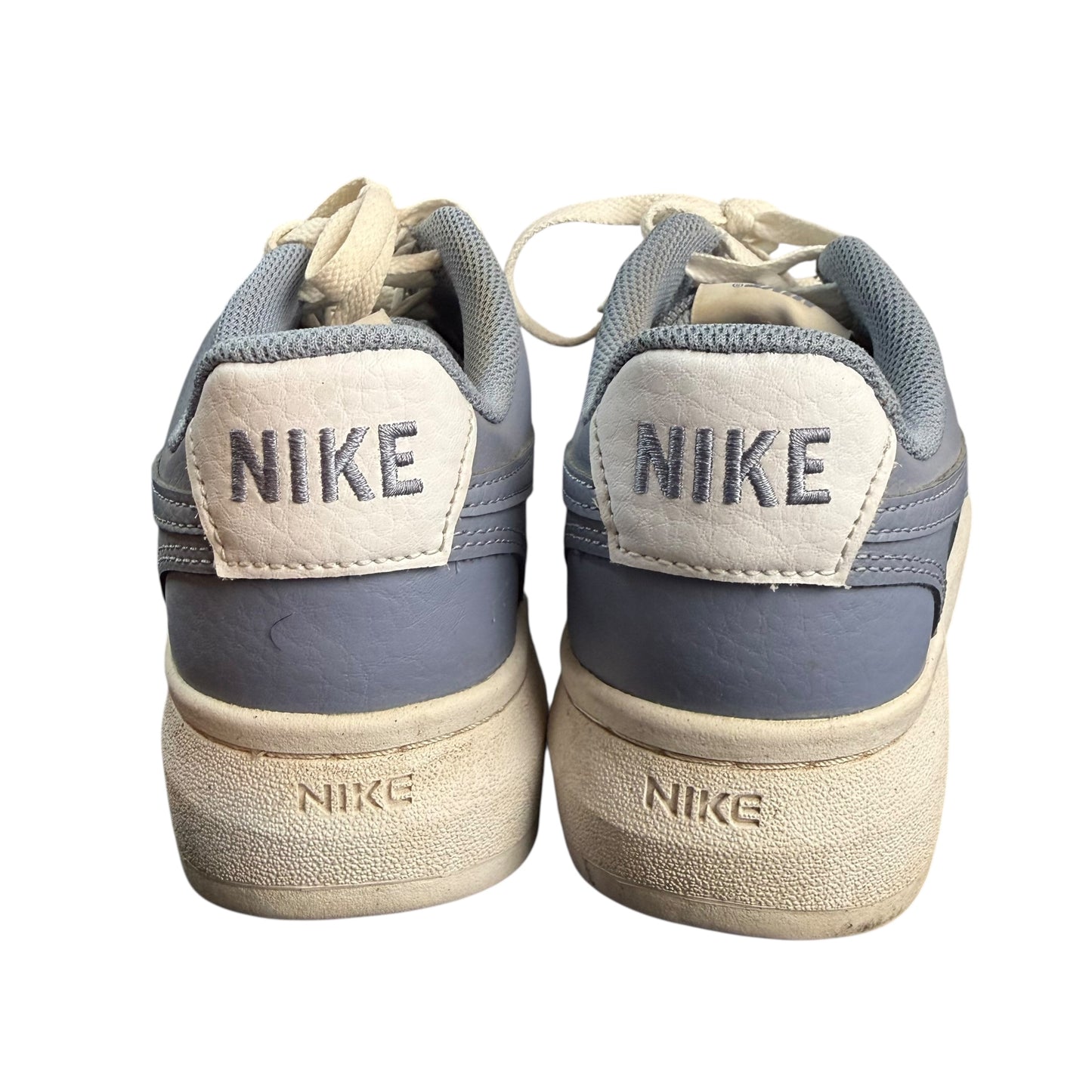 NIKE COURT VISION ALTA ASHEN SLATE PLATFORM SNEAKERS 100 SZ 9