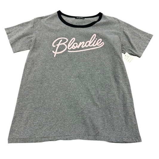 ZUTTER BLONDIE GRAY T-SHIRT 91  SMALL