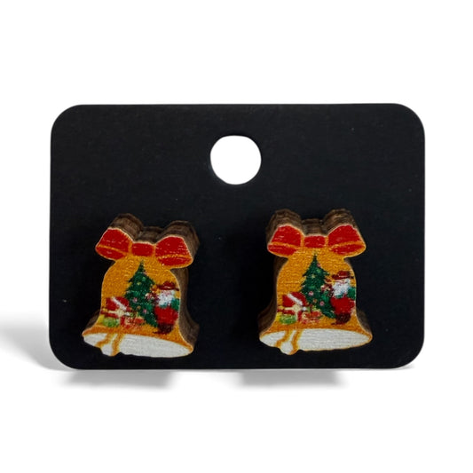 BELL CHRISTMAS EARRINGS 100 NEW
