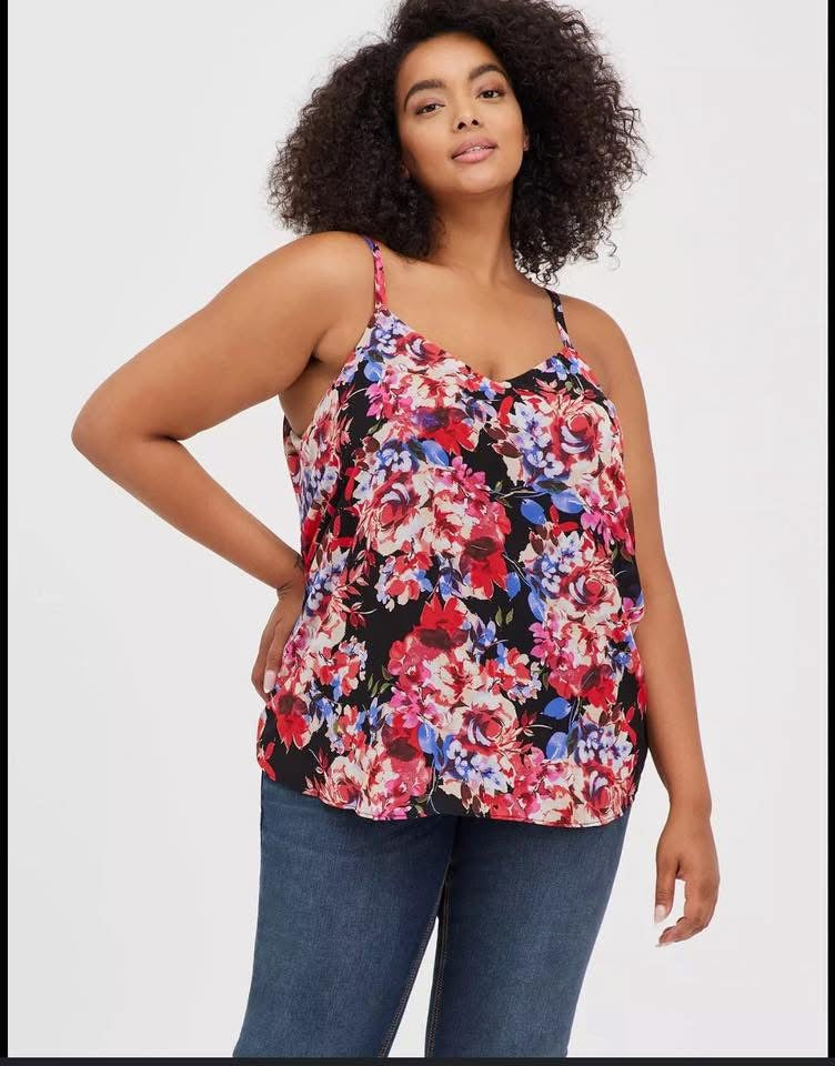TORRID SOPHIE FLORAL BLOUSE 227 3X