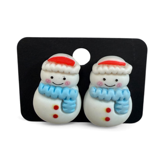 FROSTY SNOWMAN EARRINGS 100