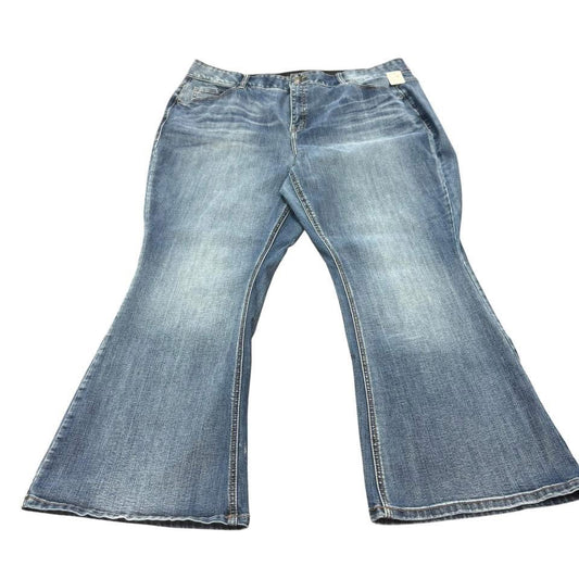 LANE BRYANT HIGH RISE BOOTCUT 150 Sz 24 SHORT