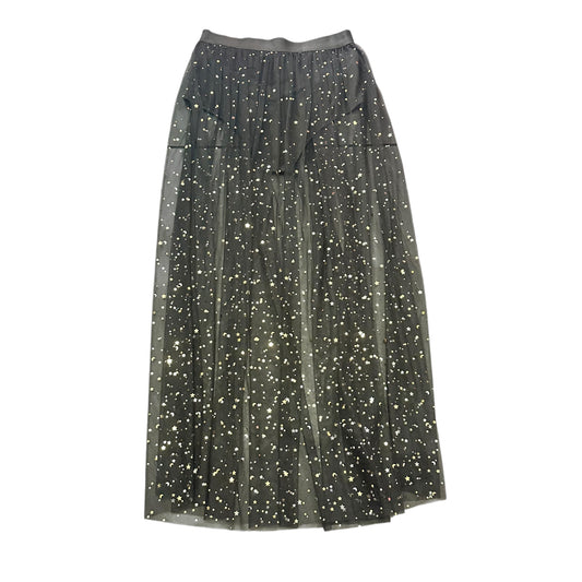 BLACK TULLE GOLD STAR SKIRT 263 SMALL