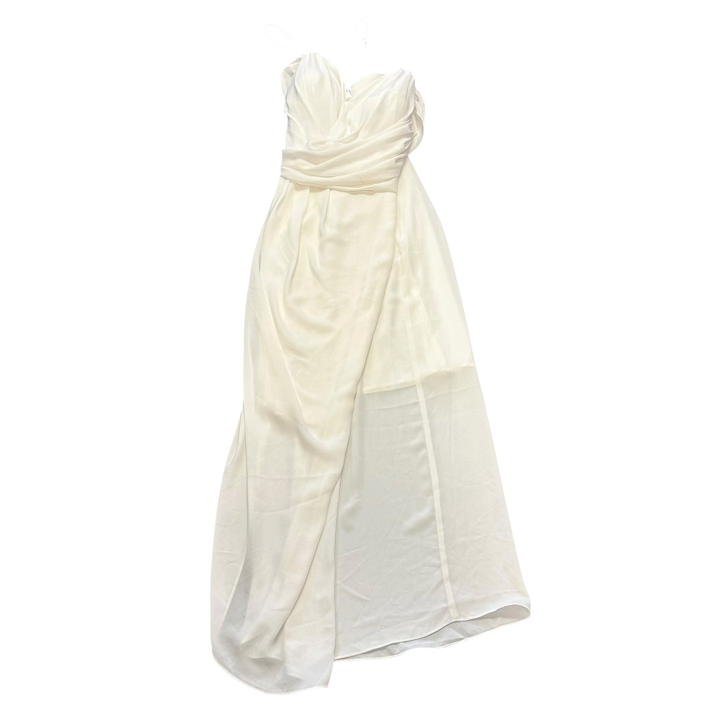 CITY CHIC WHITE FORMAL CHIFFON DRESS NWT 100 SZ 16