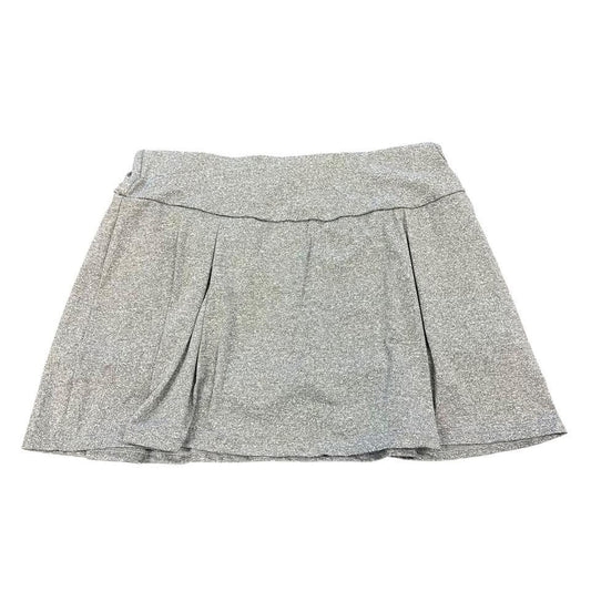 GRAY ATHLETIC SKORT  2XL (fits XL best)