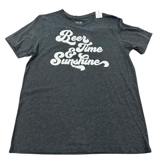 BEER TIME & SUNSHINE T-SHIRT 82 LARGE