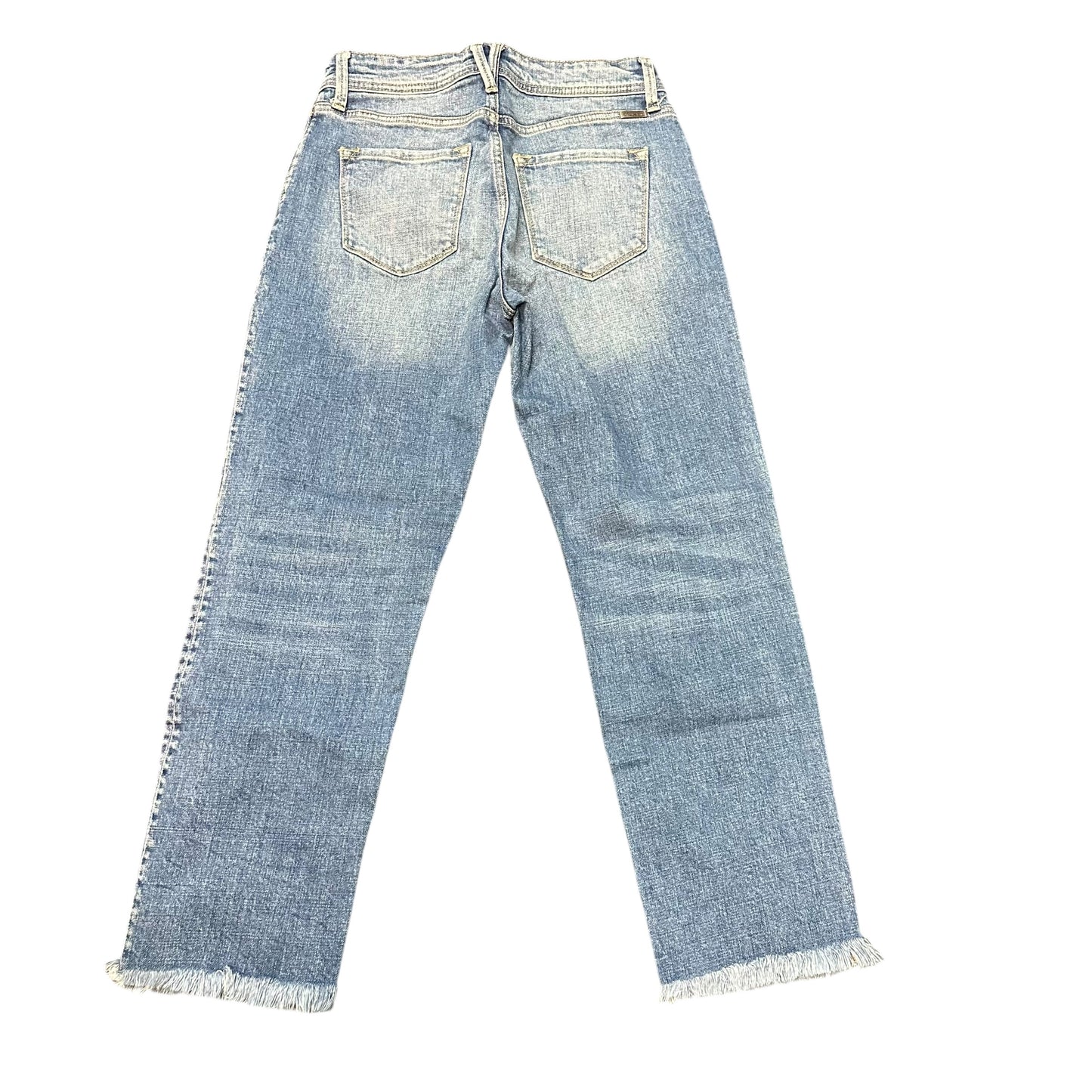 KANCAN HIGH RISE RAW HEM JEANS - 7/27 - 170