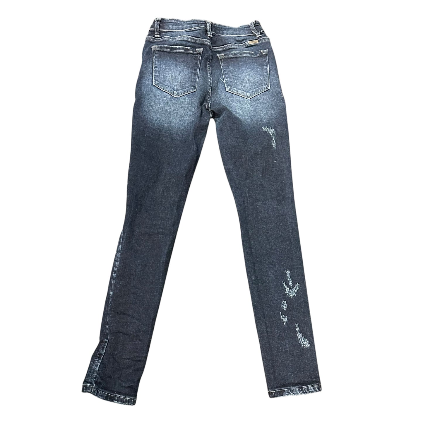 KANCAN DARK DENIM DISTRESSED JEANS - 5/26 - 158