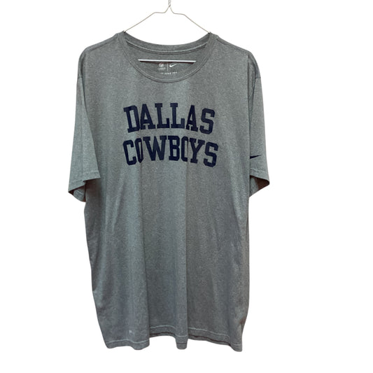 THE NIKE TEE GRAY DALLAS COWBOYS DRI FIT - XXL - 123