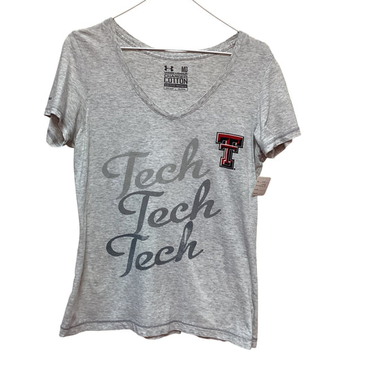 UA TECH TECH TECH SEMI FITTED TEE - MEDIUM - 179