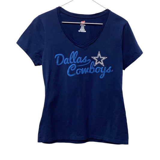 HANES NAVY COWBOYS TEE - SMALL - 44