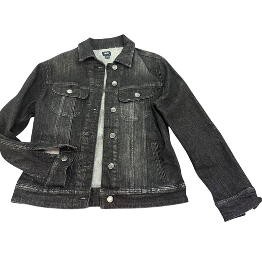 LEE BLACK DENIM JACKET 100 SMALL