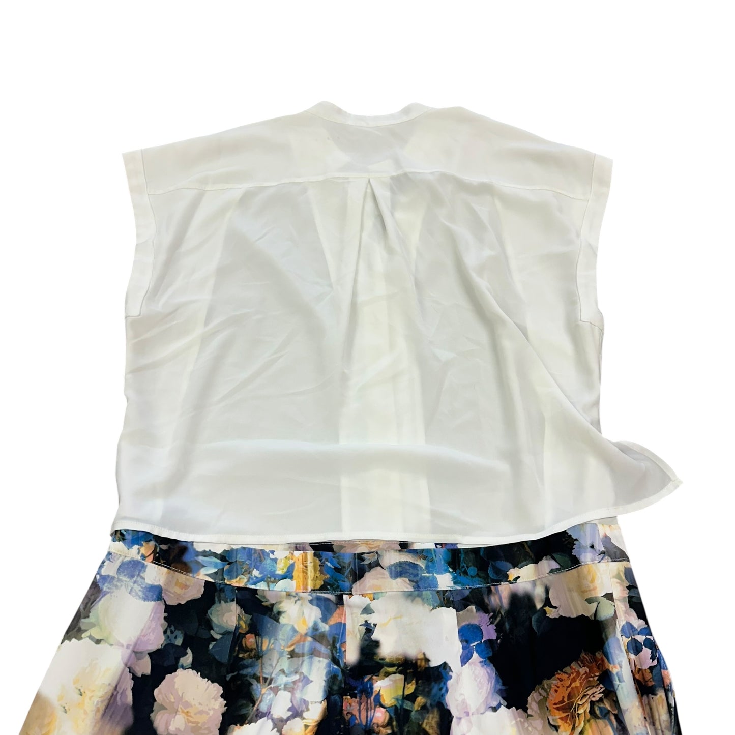 ROBERT RODRIGUEZ FLORAL BEIGE JUMPSUIT 100 NWT SZ 14