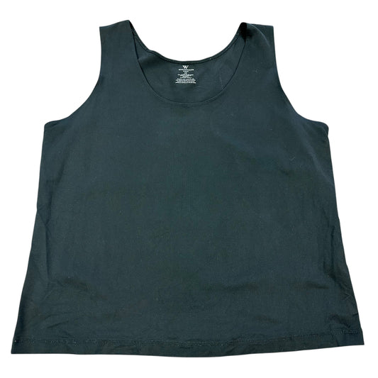 WORTHINGTON BLACK TANK TOP 39 3X
