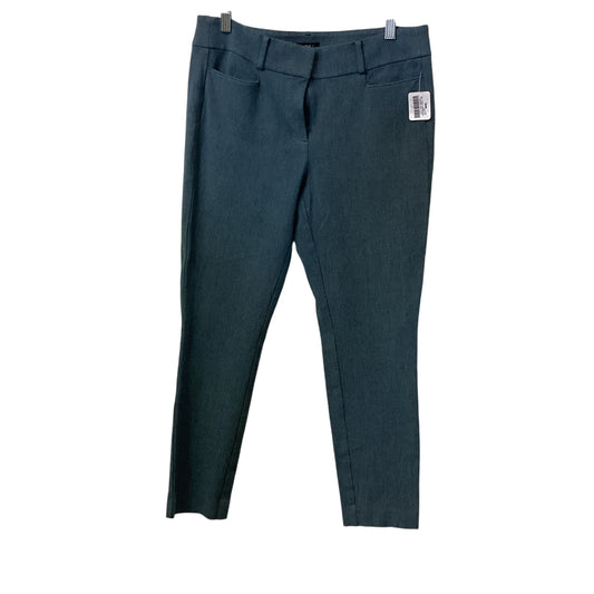 LOFT TEAL SKINNY TROUSERS - SZ 6 - 153