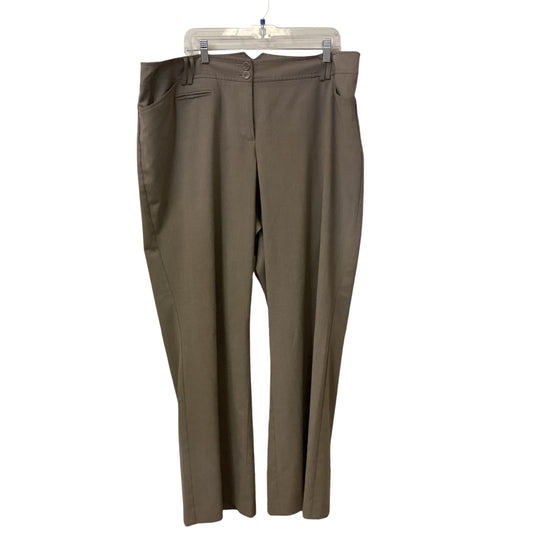 LANE BRYANT KHAKI PANTS - SZ 24 - 56