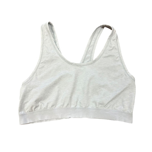 LIGHT GRAY LOW IMPACT SPORTS BRA 26 2X