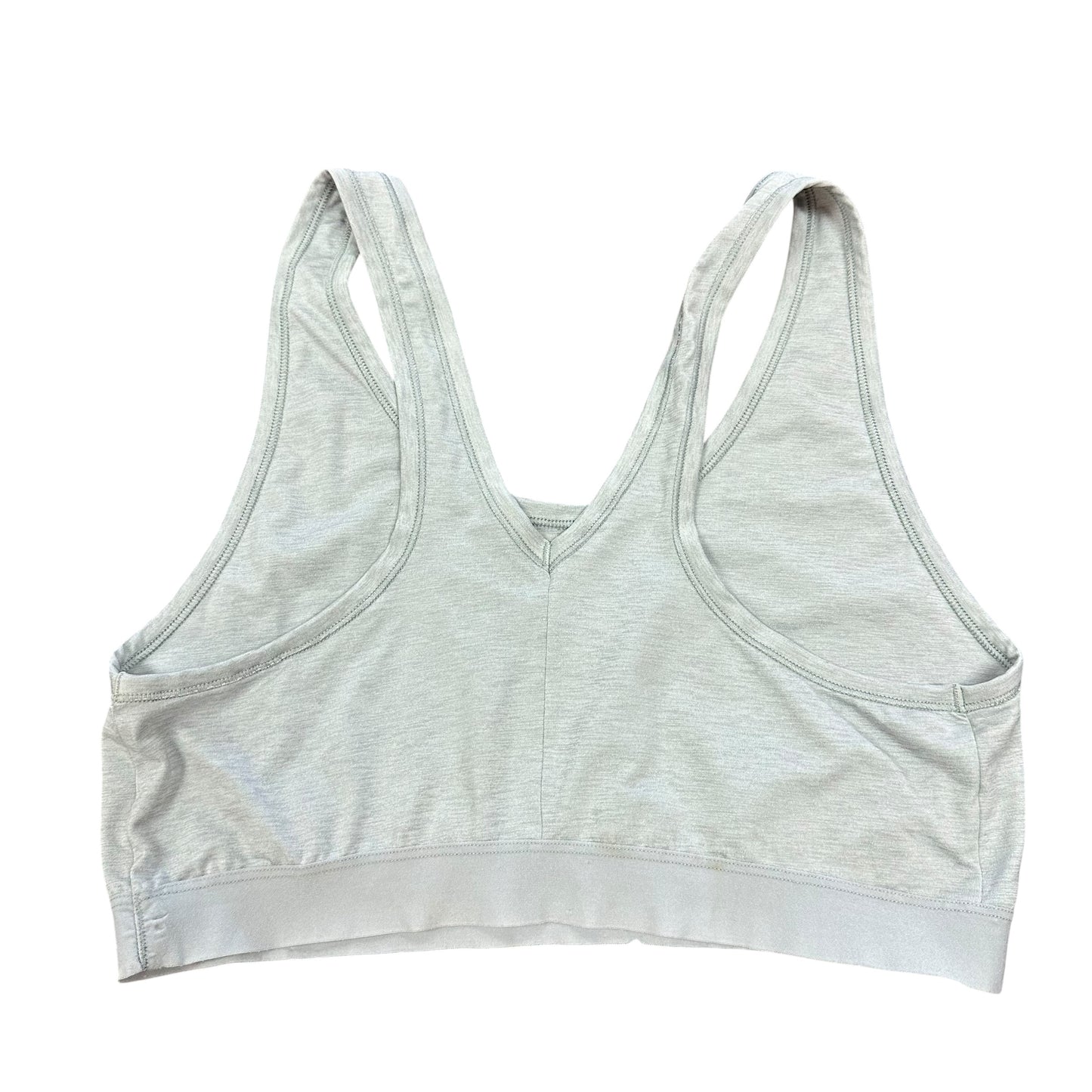 LIGHT GRAY LOW IMPACT SPORTS BRA 26 2X