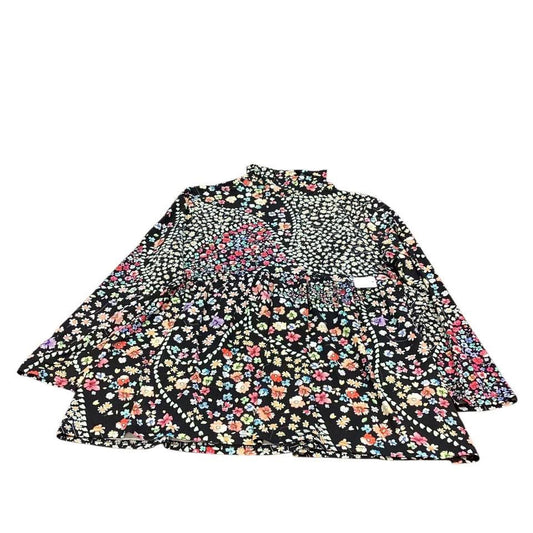 LOVE U DEAR FLORAL BLOUSE 56 2X