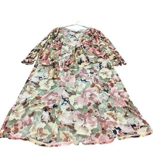 CATO FLORAL MESH DUSTER 227 Sz 18/20