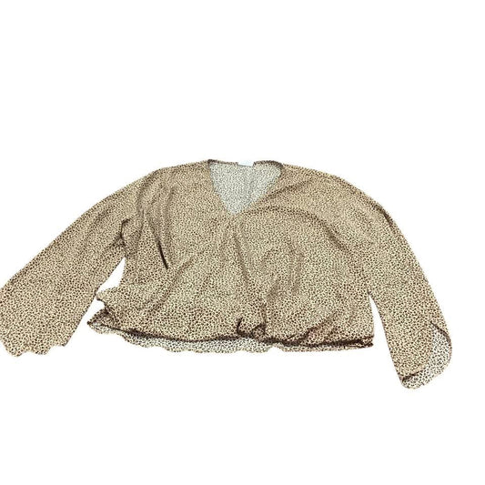 AMARYLLIS ANIMAL PRINT BLOUSE 62 1X