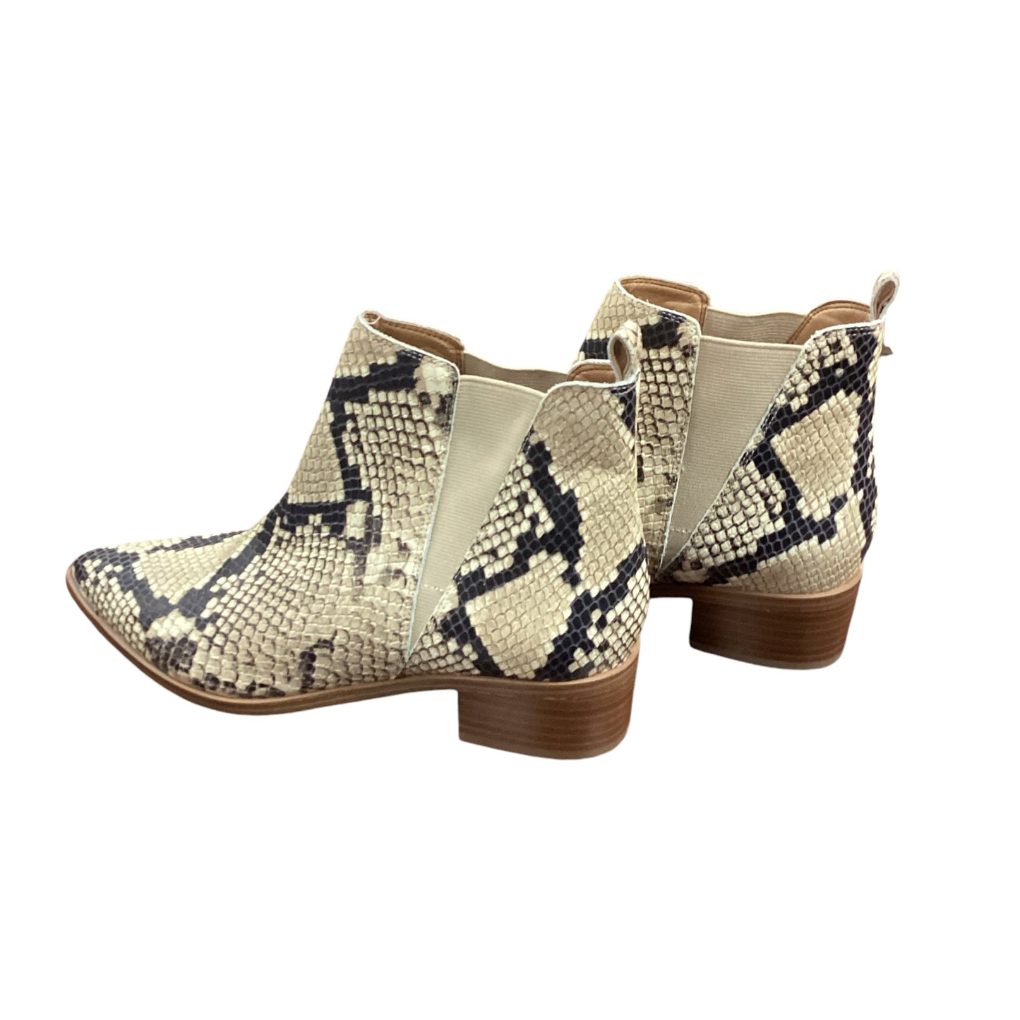 MARC FISHER SNAKESKIN BOOTIES - NWOT - SZ 7.5 - 100