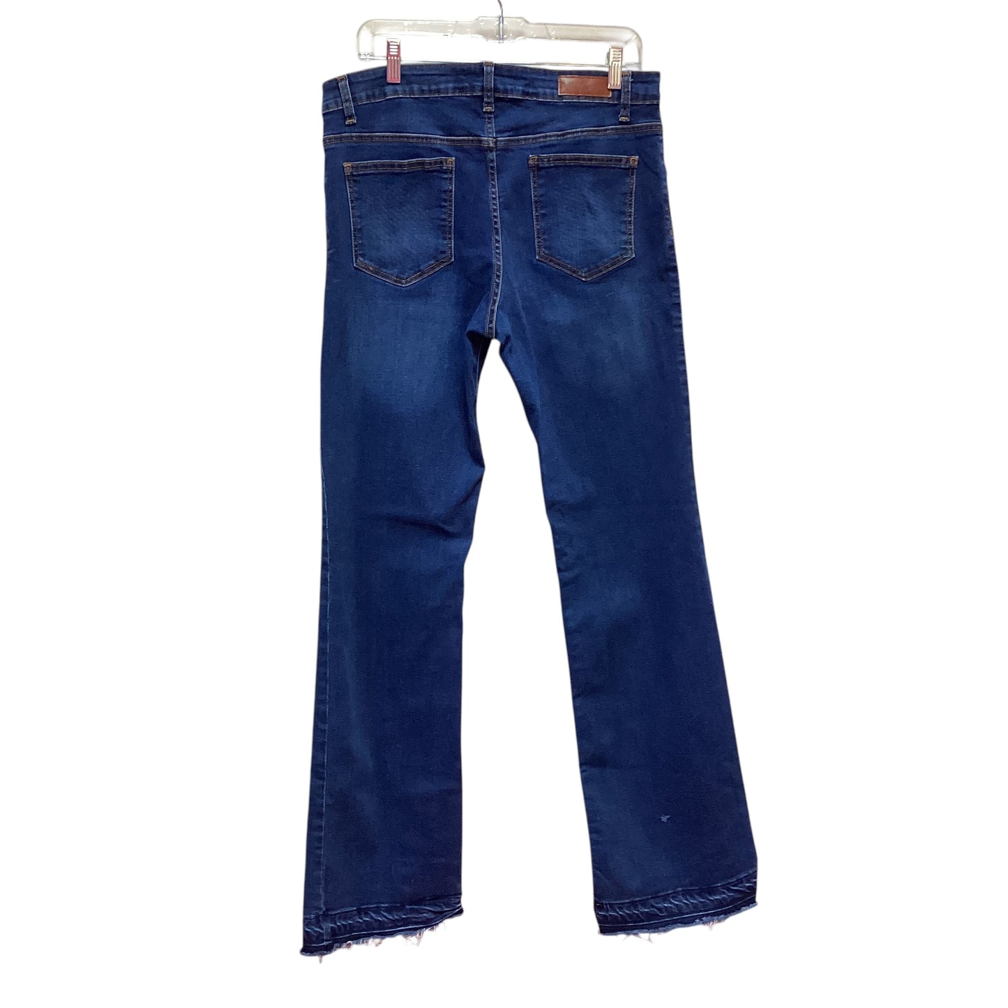 LUCKY & BLESSED RAW HEM JEANS - Sz 16 - 54