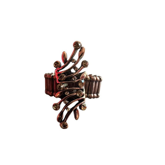BRONZE TONE STRETCH FASHION RING 225