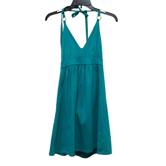 VICTORIA SECRET BRA TOP HALTER TOP TEAL DRESS NWT - SMALL- 190