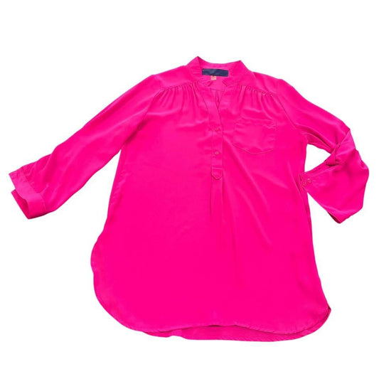 FRANCESCAS PINK POPOVER BLOUSE 241 MEDIUM