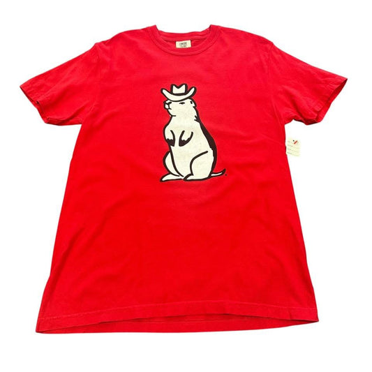 COMFORT COLORS RED PRAIRE DOG T-SHIRT 39 MEDIUM
