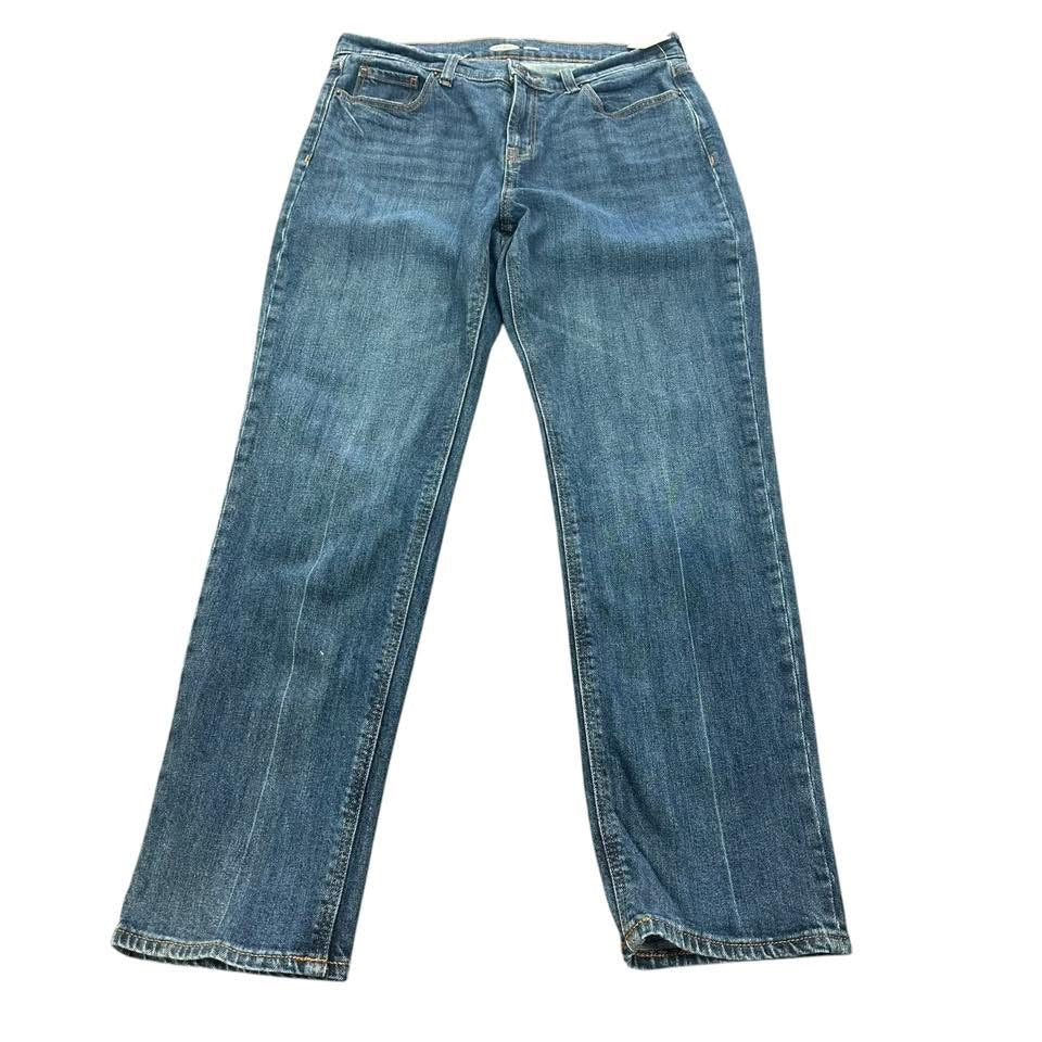 OLD NAVY BOYFRIEND BLUE DENIM JEANS 233 SZ 8