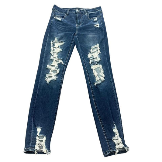 AMERICAN EAGLE NEXT LEVEL STRETCH HI RISE JEGGING 243 Sz 10 LONG