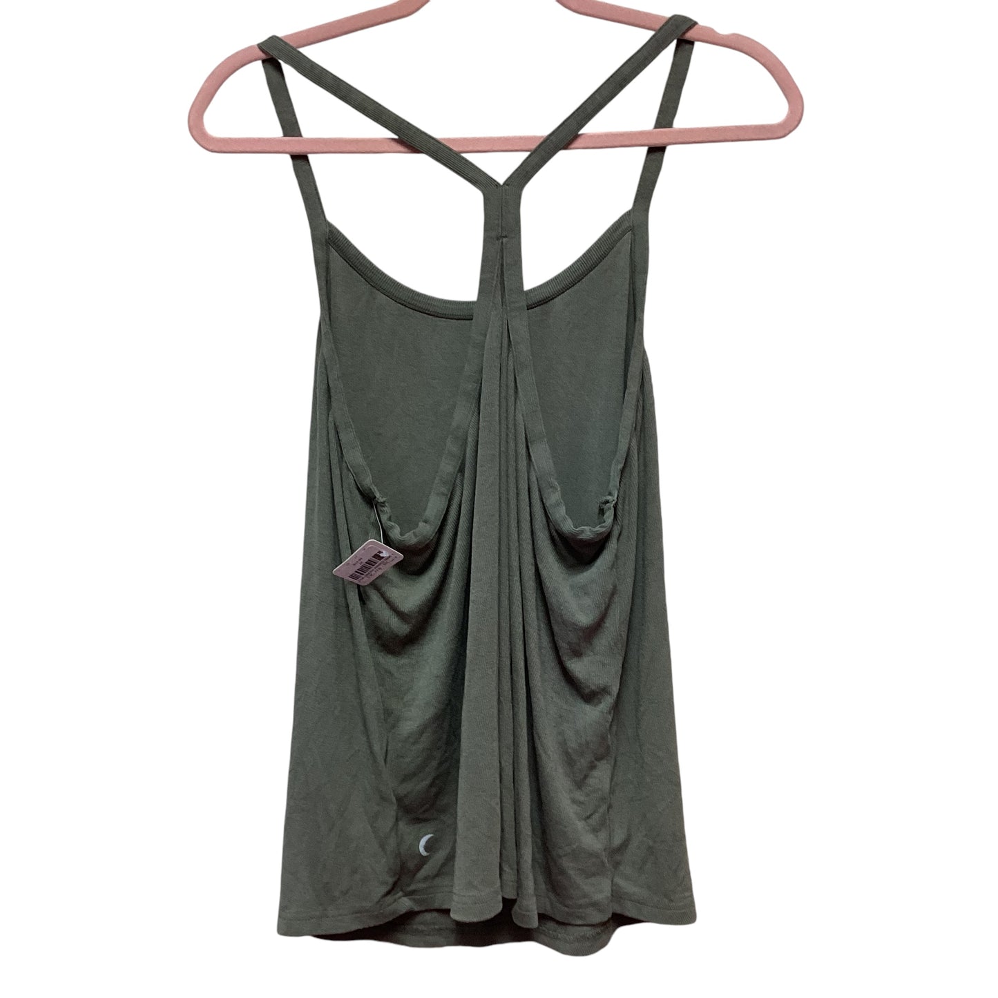 ZYIA GREEN RIBBED TANK TOP - XXXL - 123