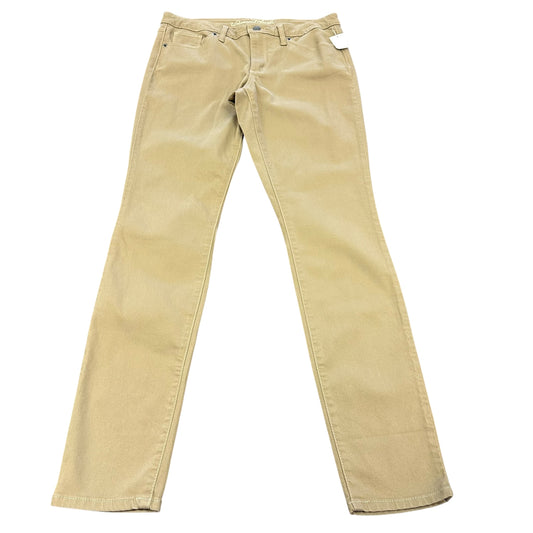 UNIVERSAL THREADS TAN JEANS 114 Sz 10 LONG