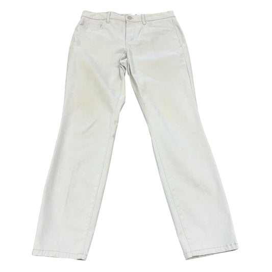 LOFT LIGHT GRAY PANTS 6 SZ 8