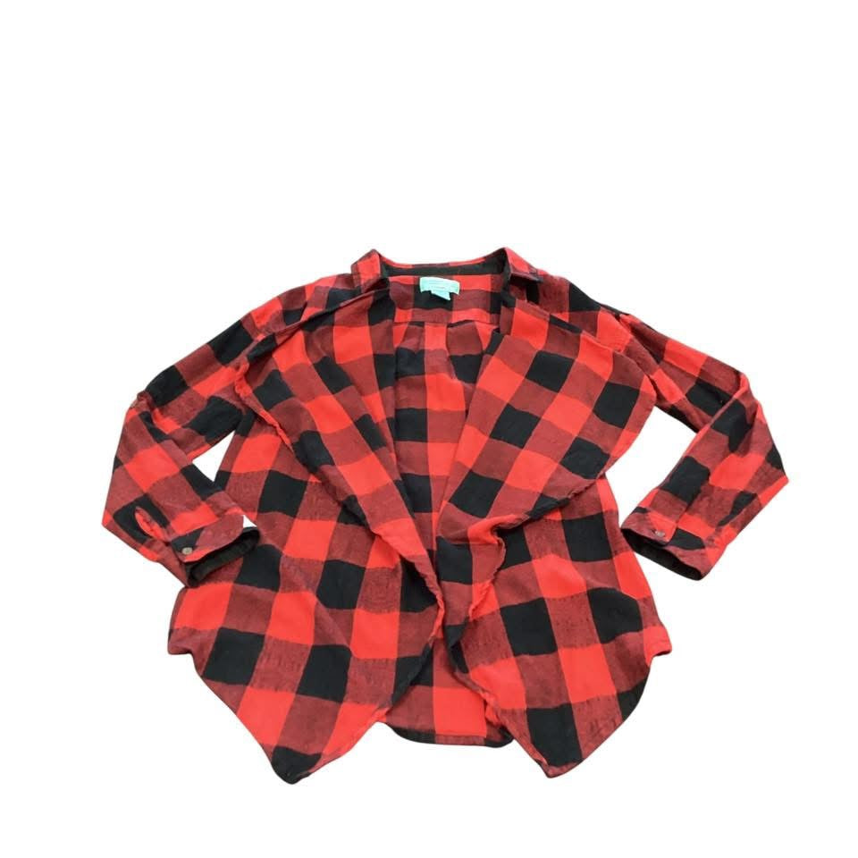 TASHA POLIZZI BUFFALO BLACK OPEN CARDIGAN 100 SMALL