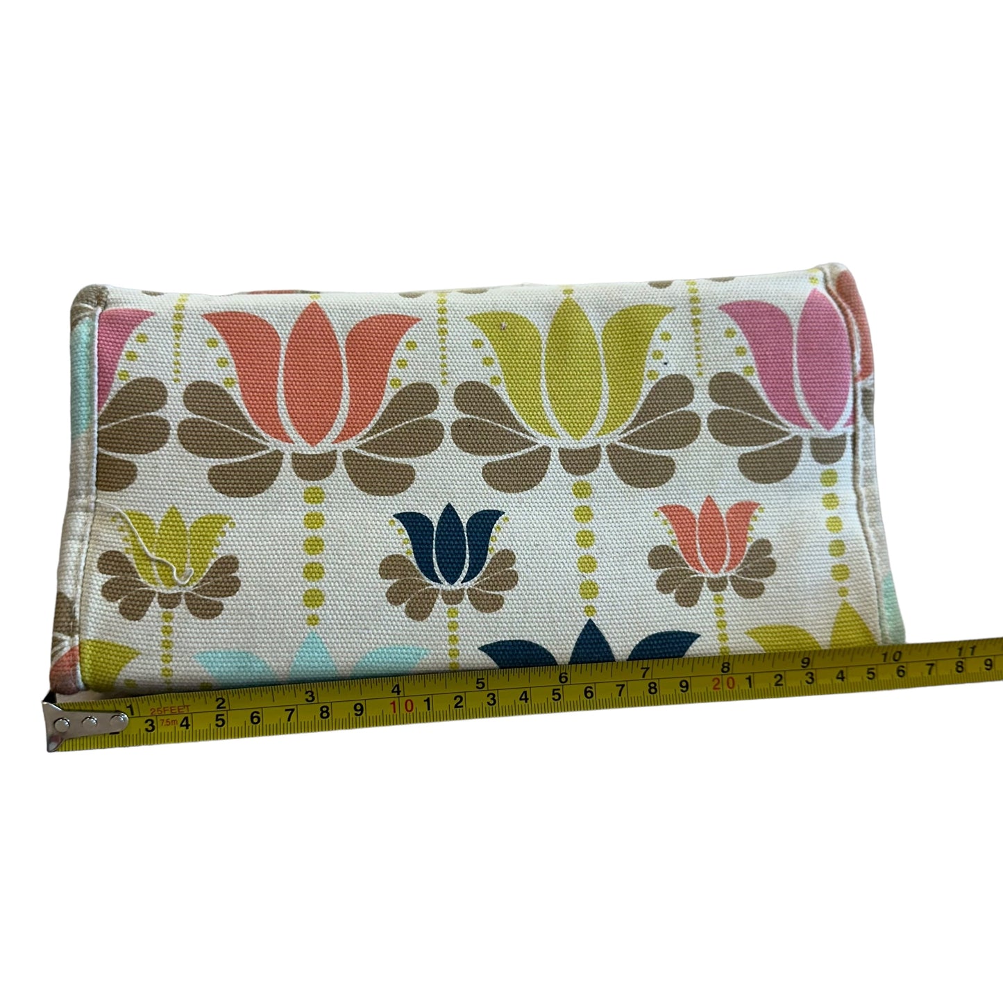 PRIMROSE HILL LONDON GROOVY FLORAL MAKEUP BAG