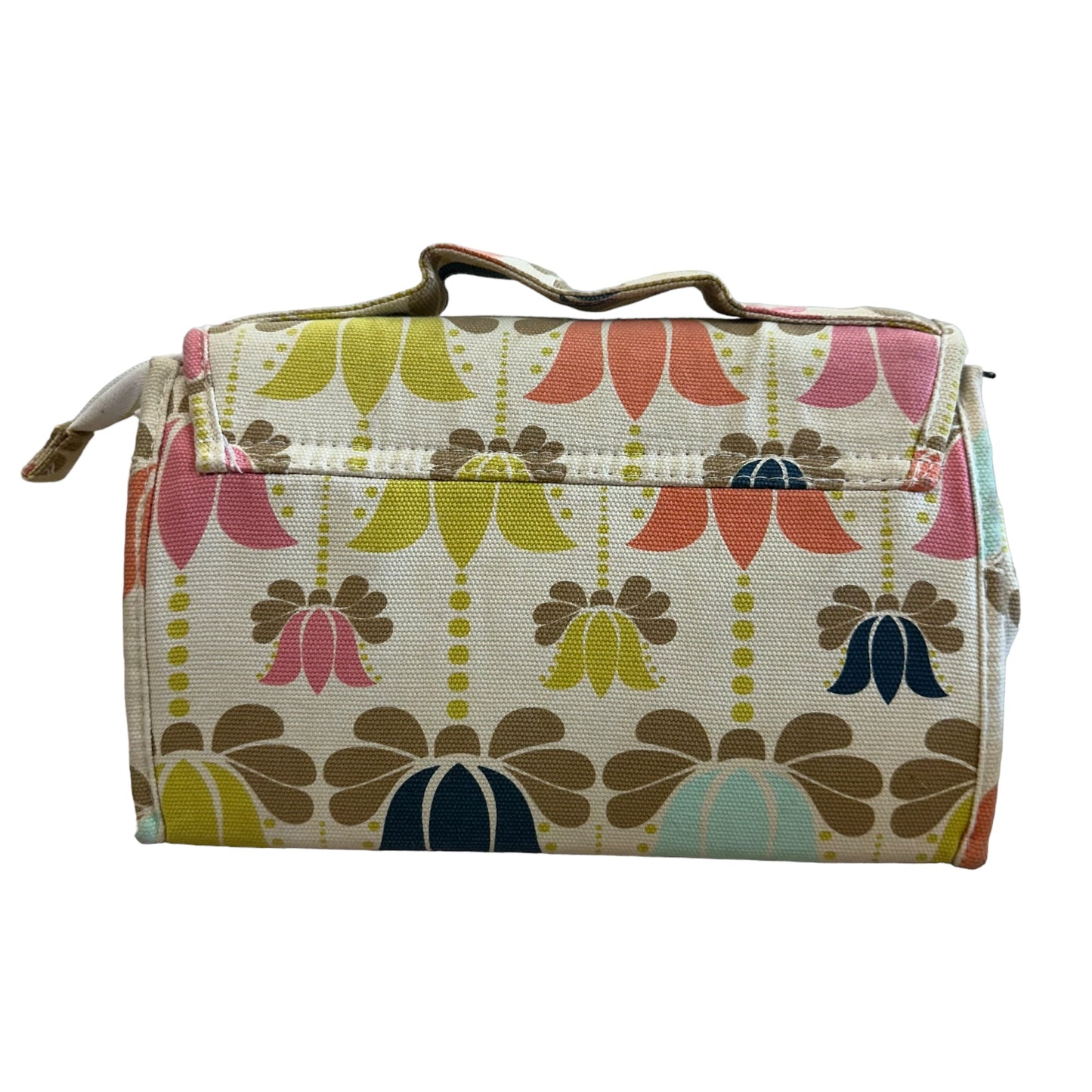 PRIMROSE HILL LONDON GROOVY FLORAL MAKEUP BAG