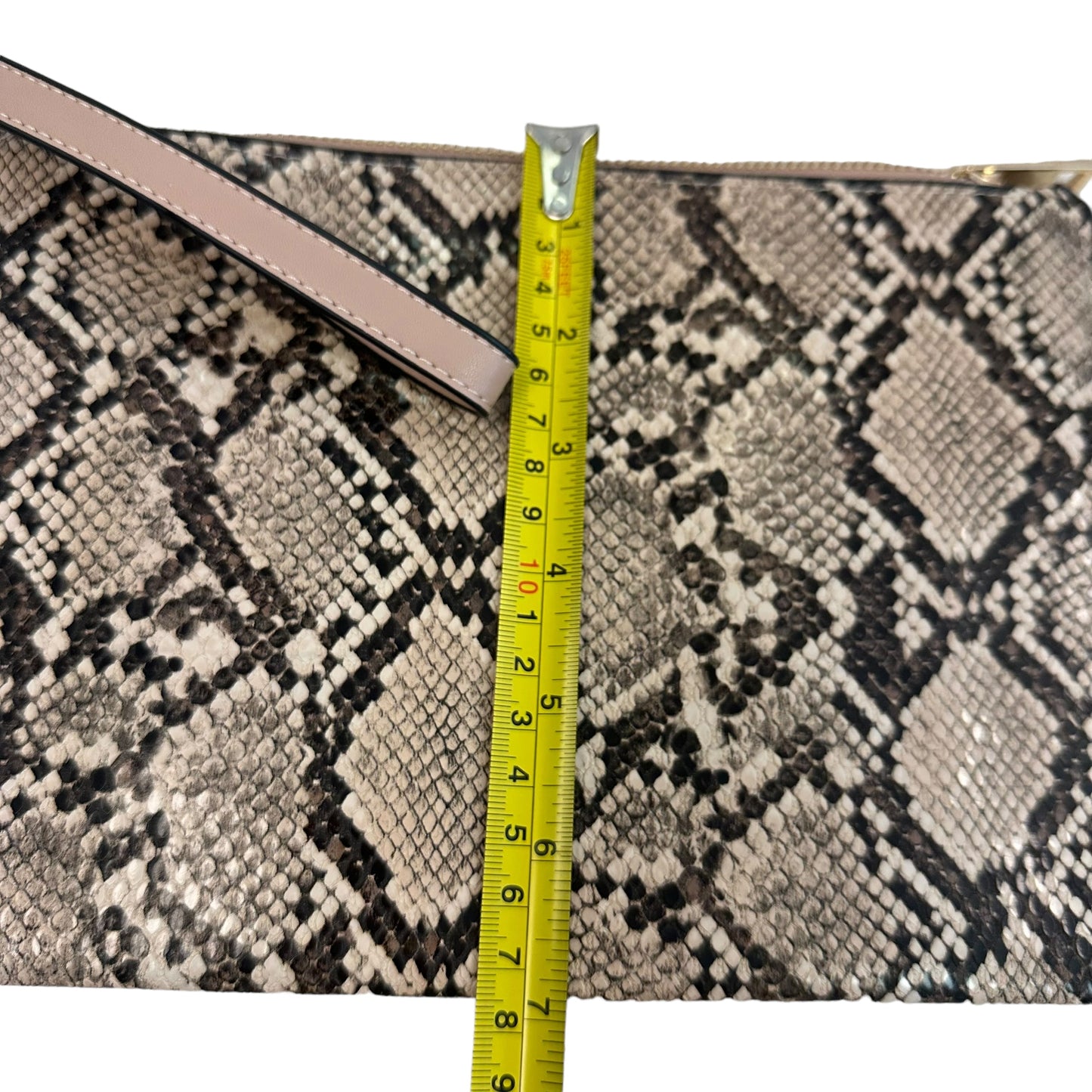 A NEW DAY SNAKESKIN WRISLET BAG