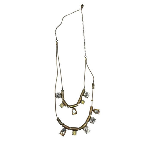 PLUNDER RHINESTONE NECKLACE 100