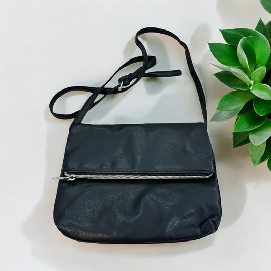 WILD FABLE VEGAN BLACK LEATHER CROSSBODY PURSE