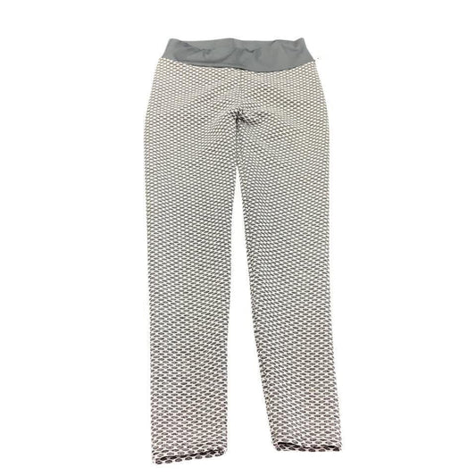 GRAY WHITE LEGGINGS 198 LARGE