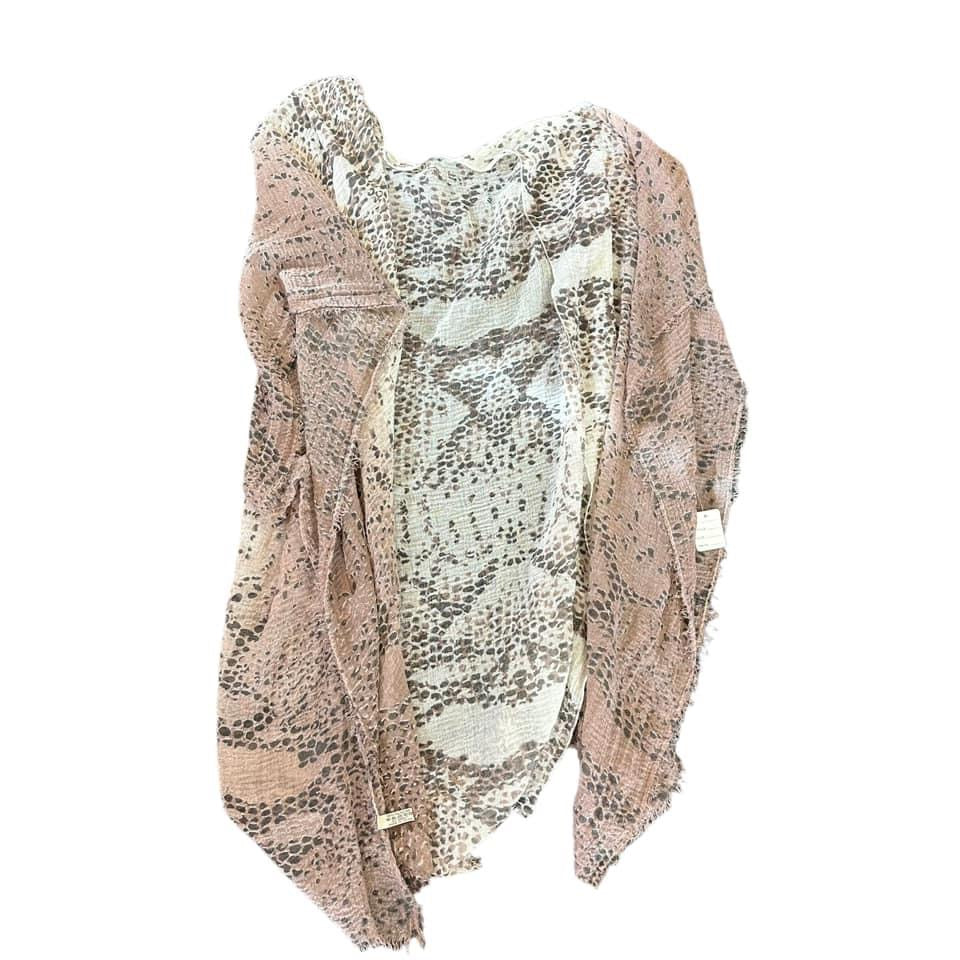 SNAKESKIN KIMONO